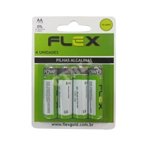 PILHA AA (2A) ALCALINA C/ 04 UN.