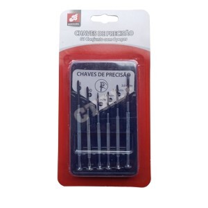 CONJUNTO DE CHAVES DE PRECISÃO C/ 6 UN