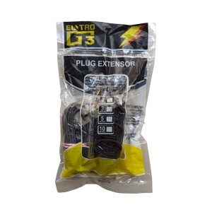 EXTENSÃO 2 METROS TRIPOLAR 2P+T C/ 3 TOMADAS