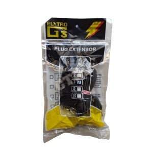 EXTENSÃO 3 METROS TRIPOLAR 2P+T C/ 3 TOMADAS