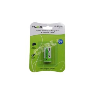 BATERIA CR123A 3V - C/ 01 UN.
