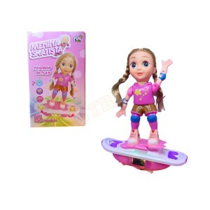 BONECA SPORT DE MANOBRA SKATISTA C/ LED E SONS