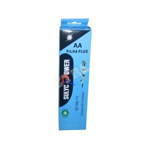PILHA AA (2A) CARBONO SULYC POWER C/ 60 UN.