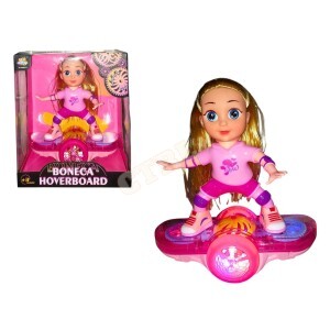 BONECA SKATE RADICAL C/ MOVIMENTOS LED E EFEITOS SONOROS