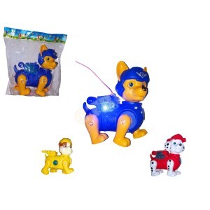 CACHORRO PATRULHA C/ MOVIMENTOS LED E EFEITOS SONOROS