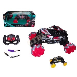 CARRINHO ACROBÁTICO STUNT METÁLICO DE CONTROLE REMOTO