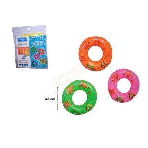 BOIA INFLÁVEL INFANTIL REDONDA TROPICAL (45CM)