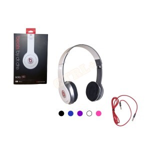HEADPHONE BEATS SOLO ON EAR C/ ENTRADA AUXILIAR PLUGÁVEL