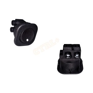 CHAVE GANGORRA ON/OFF 6A 250V / 10A 125V (2 TERMINAIS - T120)