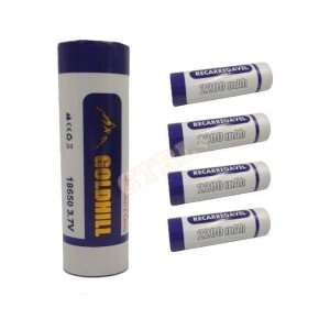 BATERIA 18650 RECARREGÁVEL (4.2V / 26800MAH)