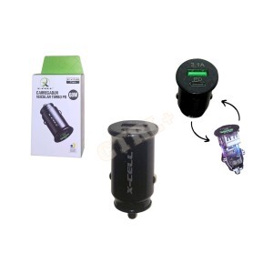 CARREGADOR VEICULAR 4.0A (60W TURBO)