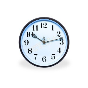 RELÓGIO DE PAREDE REDONDO DECORATIVO CLÁSSICO COM NUMEROS GRANDES