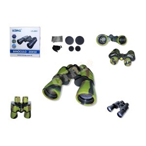 BINOCULO DE PLÁSTICO (COLORIDO) UN.