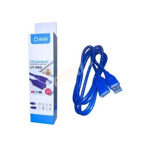 CABO USB 3.0 MACHO / FÊMEA (EXTENSÃO) 1.5 METROS
