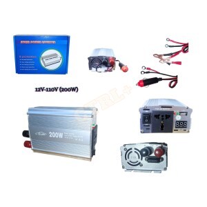 POWER INVERSOR 200W 12V-110V