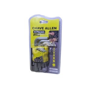 CONJUNTO DE CHAVES ALLEN C/ 09 PCS (P)