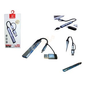 HUB 3.0 MULTI USB 4 PORTAS (ALTA VELOCIDADE)