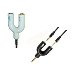 ADP. 1 P3 MACHO / 2 P2 FÊMEA EM Y (FONE / MICROFONE)