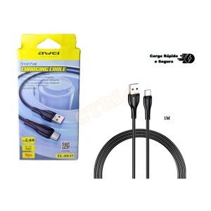 CABO TIPO C 2.4A 1 METRO (AWEI CL-223T)
