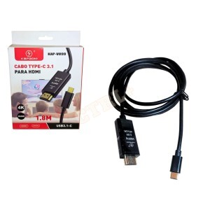 CABO TIPO C 3.1 / HDMI 1.8 METROS 4K (30HZ)