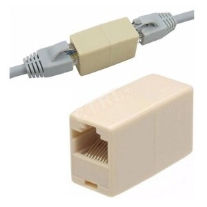 EMENDA 1 FÊMEA / 1 FÊMEA (REDE/INTERNET) RJ45