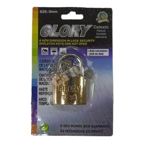 CADEADO 38MM CARTELA