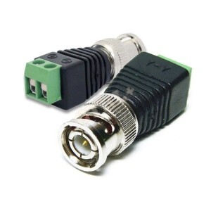 CONECTOR BNC MACHO C/ BORNE