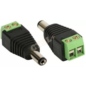 CONECTOR P4 MACHO C/ BORNE