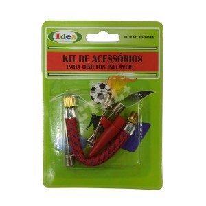 KIT DE ACESSÓRIOS P/ INFLÁVEIS C/ 05 PCS.