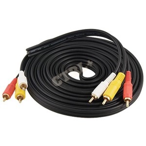 CABO DVD / RCA 3+3 5 METROS